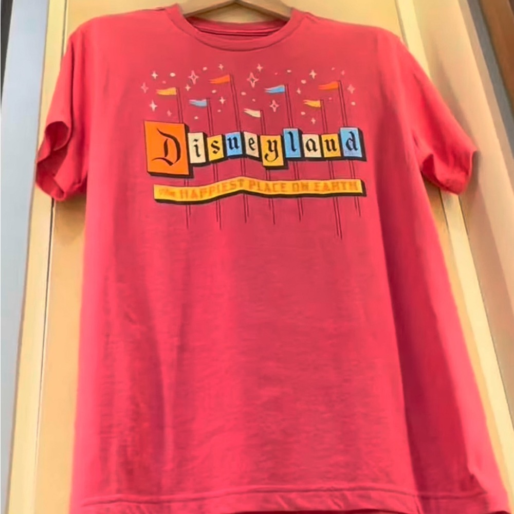Disneyland Resort The Happiest Place On Earth Marquee Graphic T-Shirt